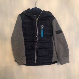 Boys Michael Kors Jacket Navy & Grey Sz Sm (4/5)